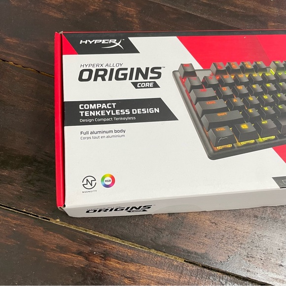 HyperX Alloy Origins Core Mechanical Tactile Aqua Switch Gaming Keyboard - Picture 3 of 9